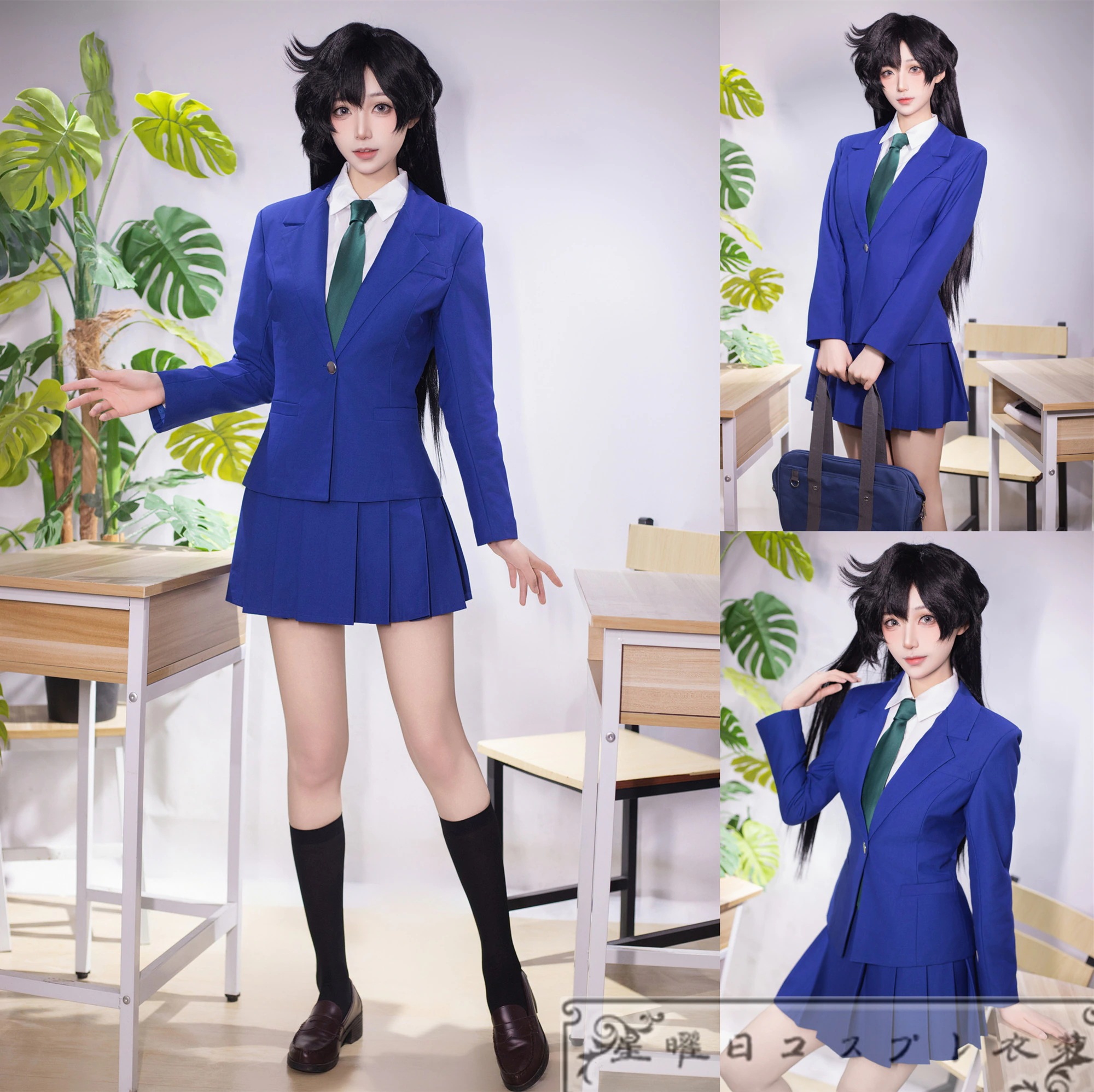 『新作 最安値に挑戦!』 名探偵コナン 毛利蘭 制服 コスプレ衣装 コスチューム品質良い 店舗お勧め