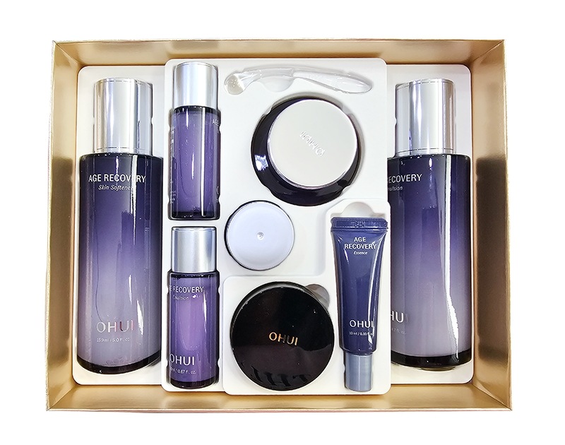 [OHUI] エイジリカバリー3点セット/スキンエマルジョンアイクリームエッセンスクッション贈呈