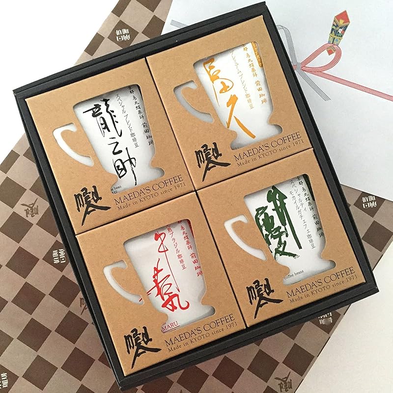 前田珈琲 4種のドリップコーヒー ギフトセット 5,636円