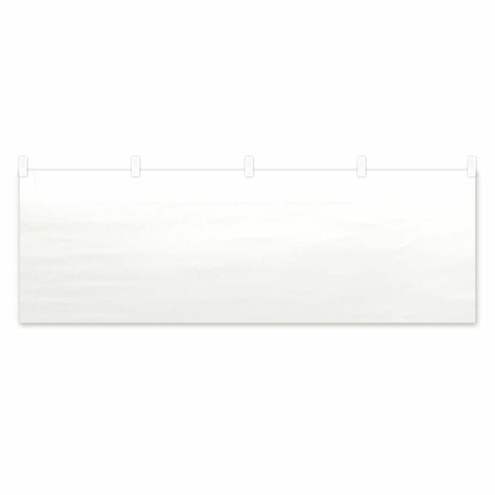 （まとめ買い）ササガワ 白無地 横断幕 600x1800mm 1枚入 40-5003 [x3]