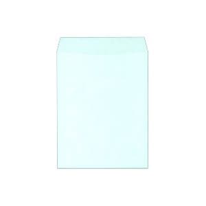 （まとめ） キングコーポレーション カラークラフト封筒 角3 85g／m2 枠なし ミズ K3C85M 1パック（100枚） (×4セット)