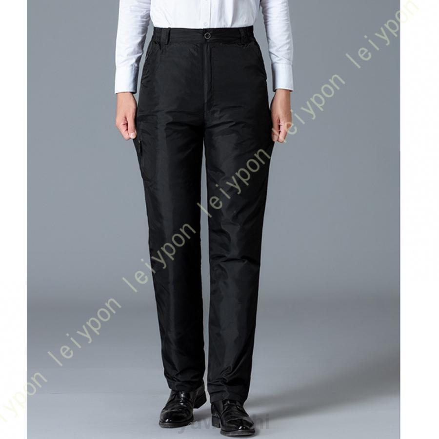 ダウンパンツ メンズ スラックス 防寒 防風 防水 保温 ロングパンツ おしゃれ アウトドア 暖かい 軽量 撥水 大きいサイズ 秋 冬 ゴルフパンツ