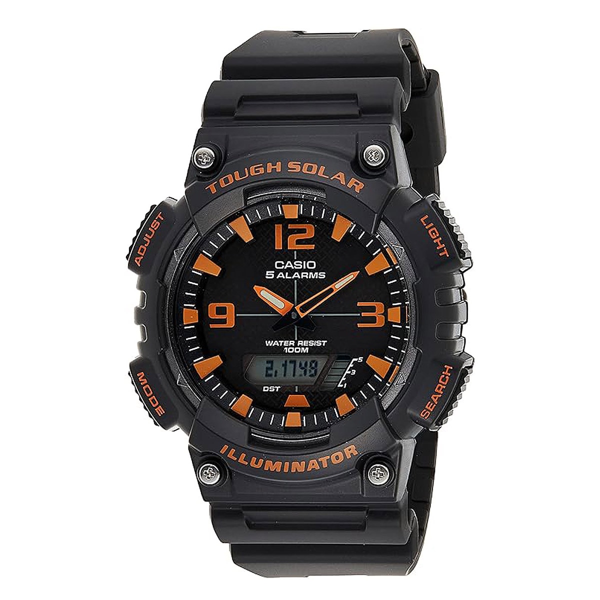 腕時計 防水 ソーラー チプカシ スタンダード クラシック デジタル メンズ 10気圧防水 海外モデル AQ-S810W-8A