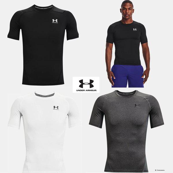 1361518-001 男性機能性半袖Tシャツ HeatGearアーマーコンプレッション