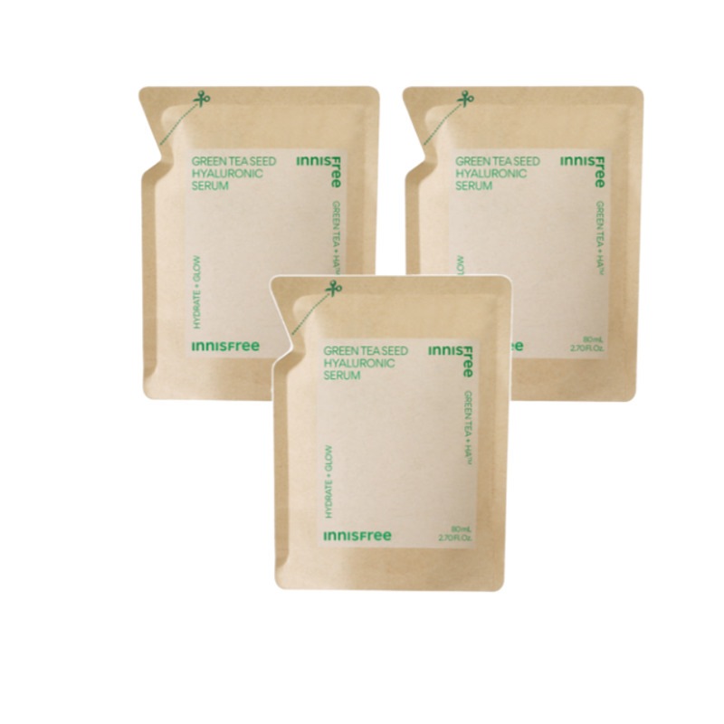 グリーンティーシード ヒアルロン酸 セラム 詰替80ml3本