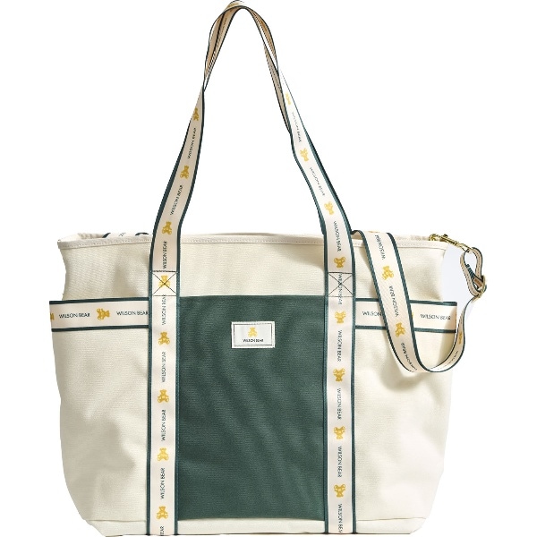 Wilson ウイルソン BEAR JPN COLLECTION TOTE Green テニス トートバッグ WR80480030