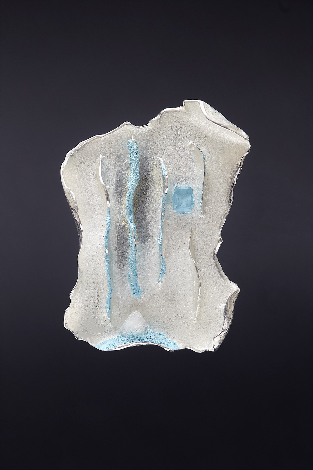 [HAZINA] Rhizome Brooch - Silver