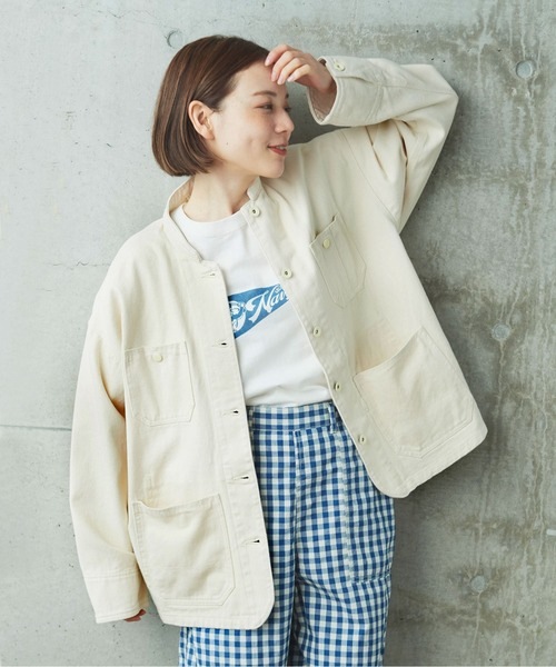 ジャケット カバーオール カツラギ カバーオール レディース