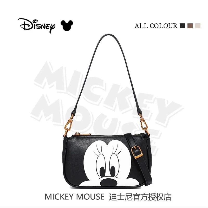 女性のカバンのミッキーのプリントの肩の脇の下でファッションのカバンを包んで女性の年齢を減らします