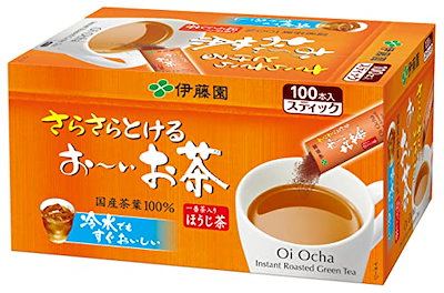 他サイト： おーいお茶 さらさらほうじ茶スティック 0.8g×100包の商品画像