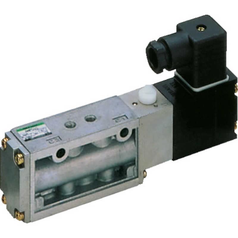 CKD　4Fシリーズパイロット式5ポート弁セレックスバルブ　4F31008AC200V