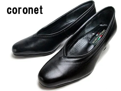 コロネット　coronet　コンフォートパンプス　ブラック レディース 靴