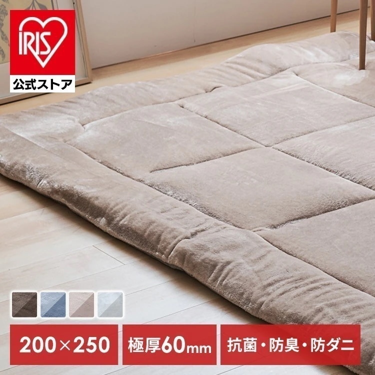 カーペット じゅうたん 極厚仕立て 超極厚ラグ 200x250 (D) メガ割