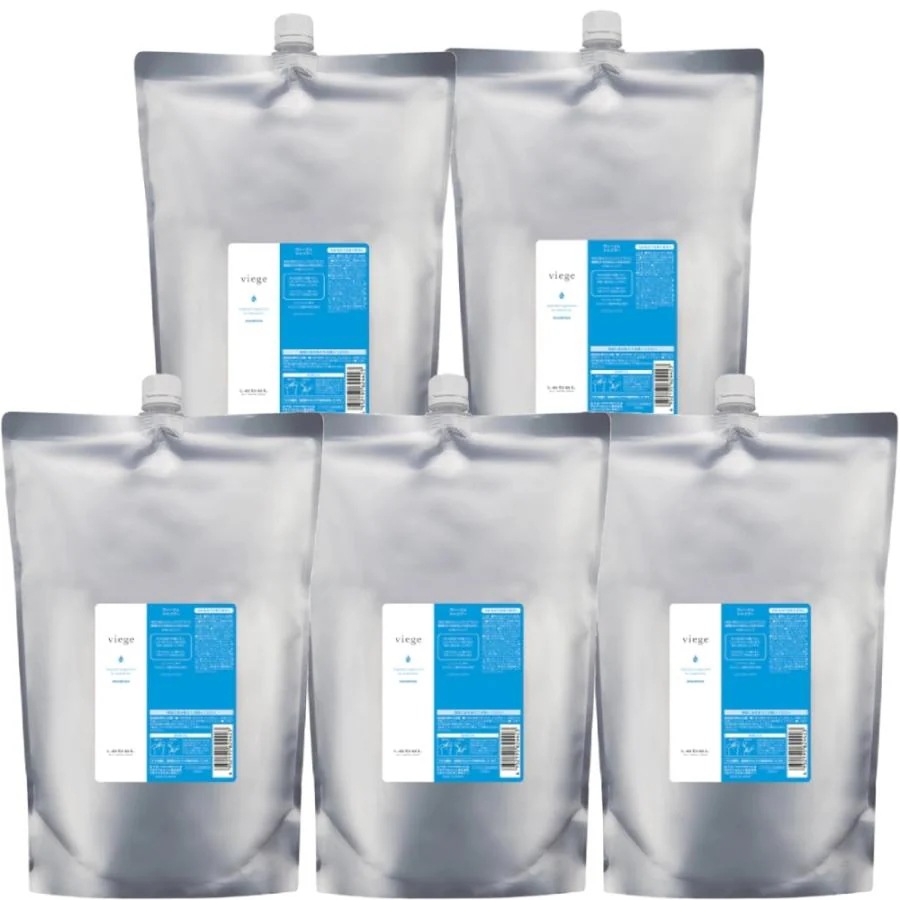 ヴィージェ viege シャンプー リフィル 2500ml ヘアシャンプー 詰め替え リフィル 5個セット 余分な皮脂や気になるニオイに