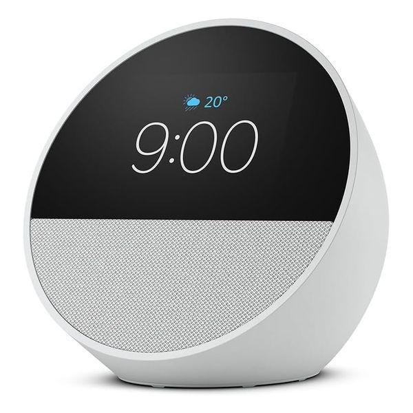 Echo Spot（2024年発売）- グレーシャーホワイト