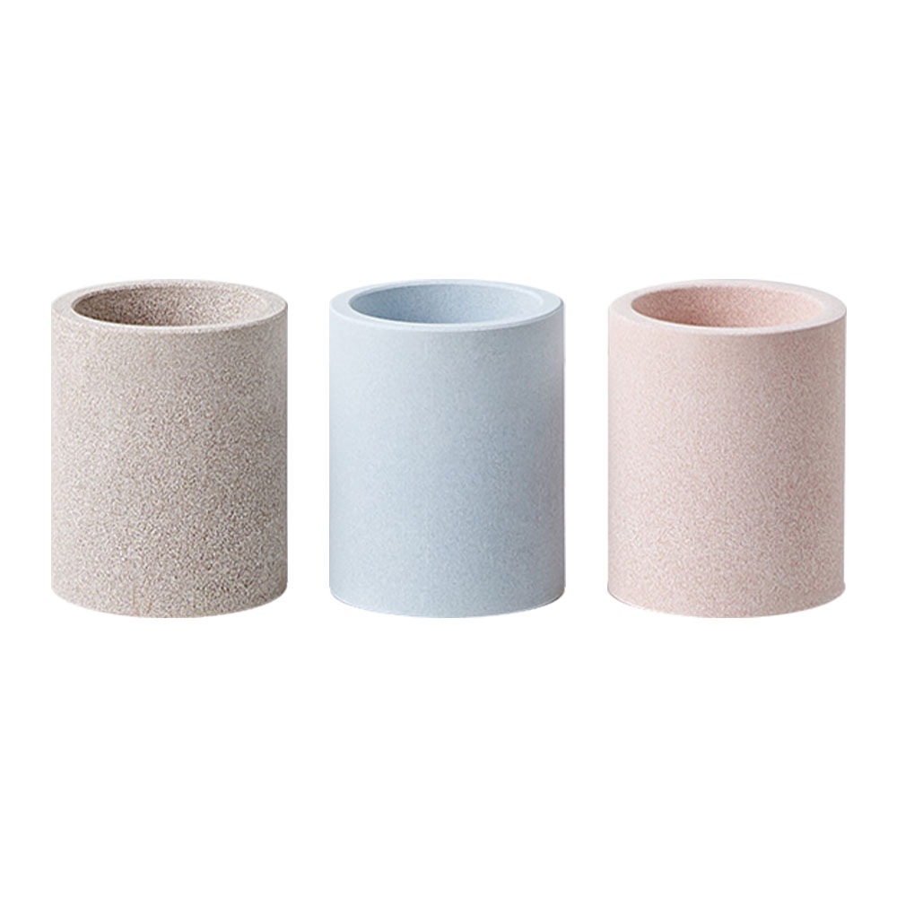 [LEAF TILE] 機能性吸収天然セラミック珪藻土歯ブラシ立て/歯ブラシホルダー/スタンドケース/自然素材/収納ケース