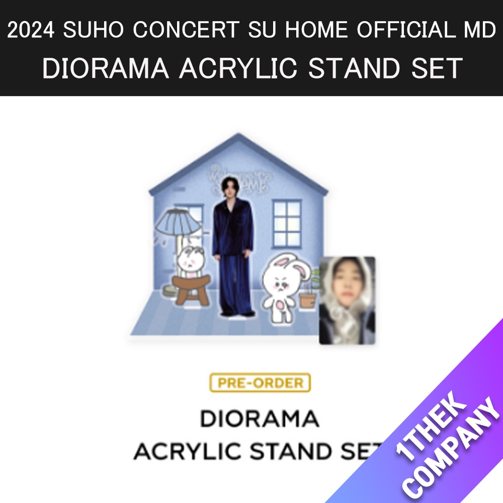 (DIORAMA ACRYLIC STAND SET)2024 SUHO CONCERT SU HOME OFFICIAL MD