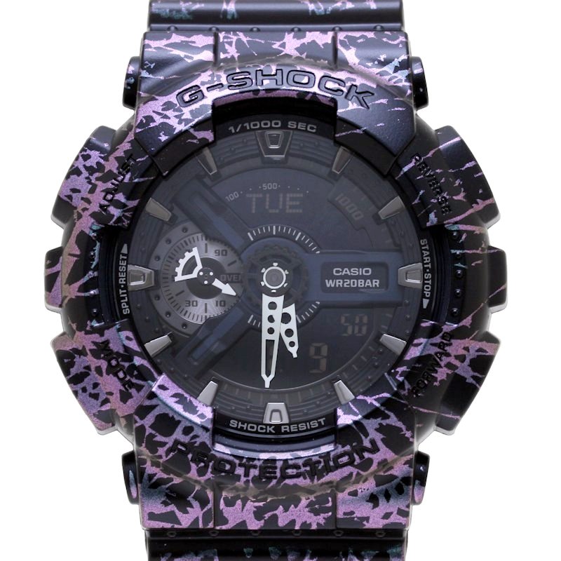 カシオ G-SHOCK 時計 ジーショック ブラック×パープル G-SHOCK CASIO
