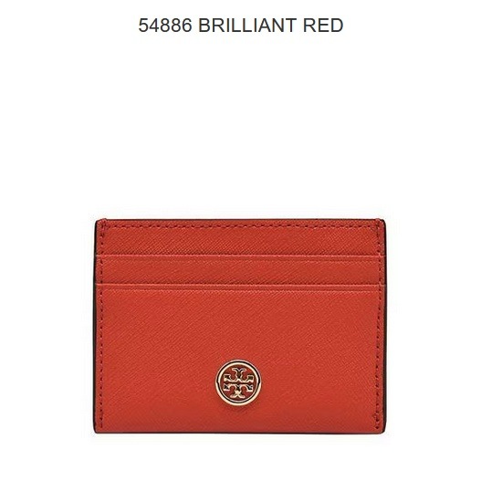 Tory Burch パスポートケース 赤 レザー Tory Burch パスポートケース 赤 レザー