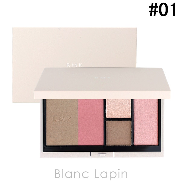 RMK シェイド&グロウフェイスパレット #01 シエラ ラプソディー 10g [535790]【メール便可】