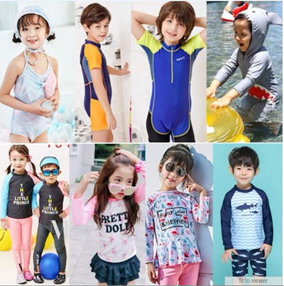 Qoo10 子供水着 キッズ水着 男女兼用 子 キッズ