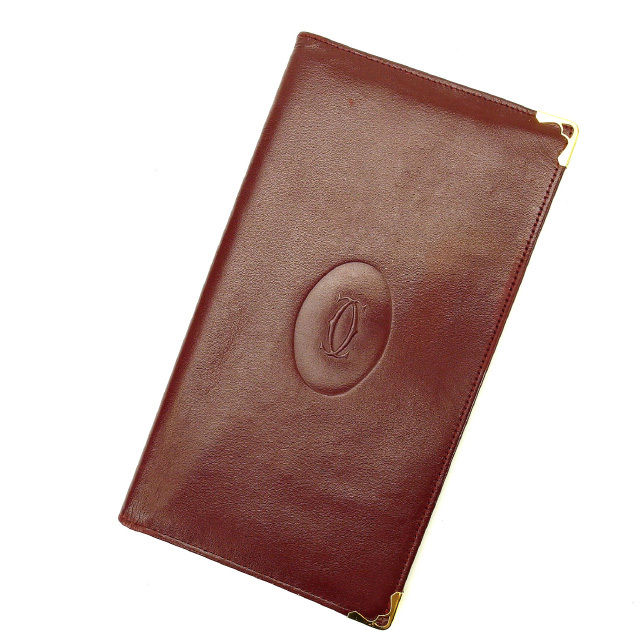 長札入れ マストライン ボルドー 中古