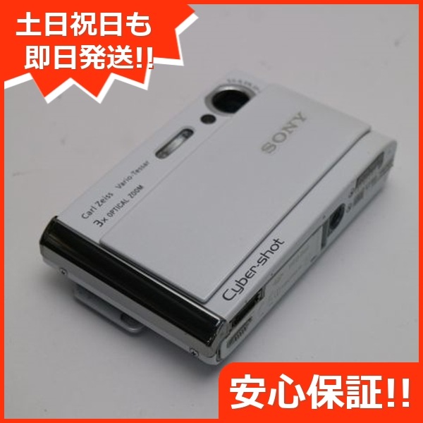 美品 Cyber-shot DSC-T70 ホワイト SONY デジカメ 174