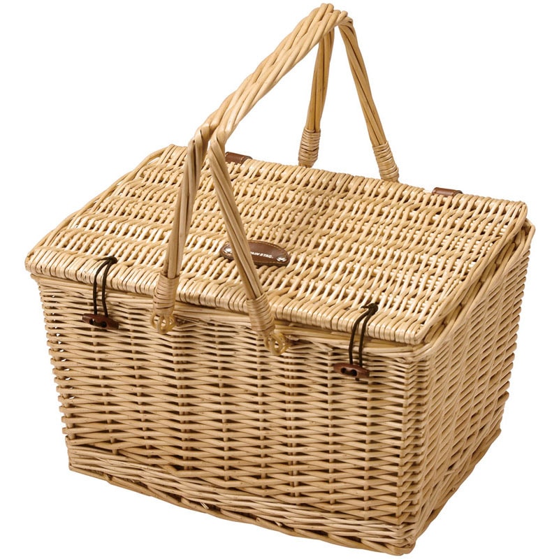 ピクニックバスケット蓋付 アウトドア バッグ ut1029