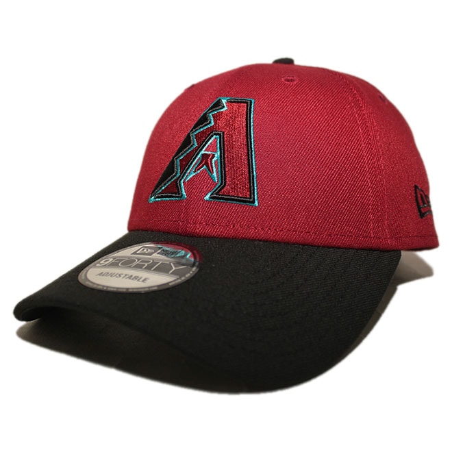 ストラップバックキャップ 帽子 9forty メンズ レディース MLB アリゾナ ダイヤモンドバックス フリーサイズ