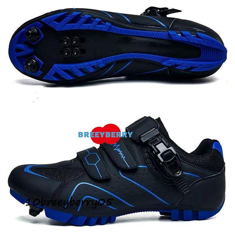 【即納】自転車シューズ　ビンディングシューズ サイクルシューズ SPD/SPD-SL両対応 クリート付き 通気性 メンズ ロードバイクシューズ　マウンテンバイクシューズ