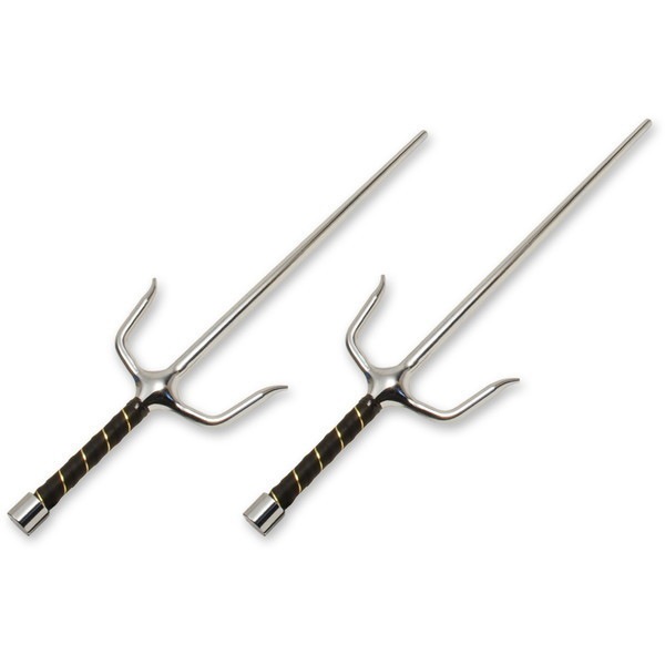 匠刀房 SI-0152 サイRD シルバー(2本組) [忍者小物] メーカー直送