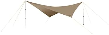 ジャックウルフスキン(Jack Wolfskin) MOONSHADOW(ムーンシャド-)キャンプ タープ カラーSAND DUNE(ベージュ)4m×4m