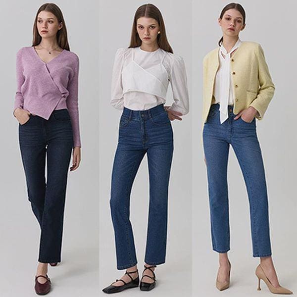 25 S/S 女性シグネチャーデニムパンツ 3種[35059929]