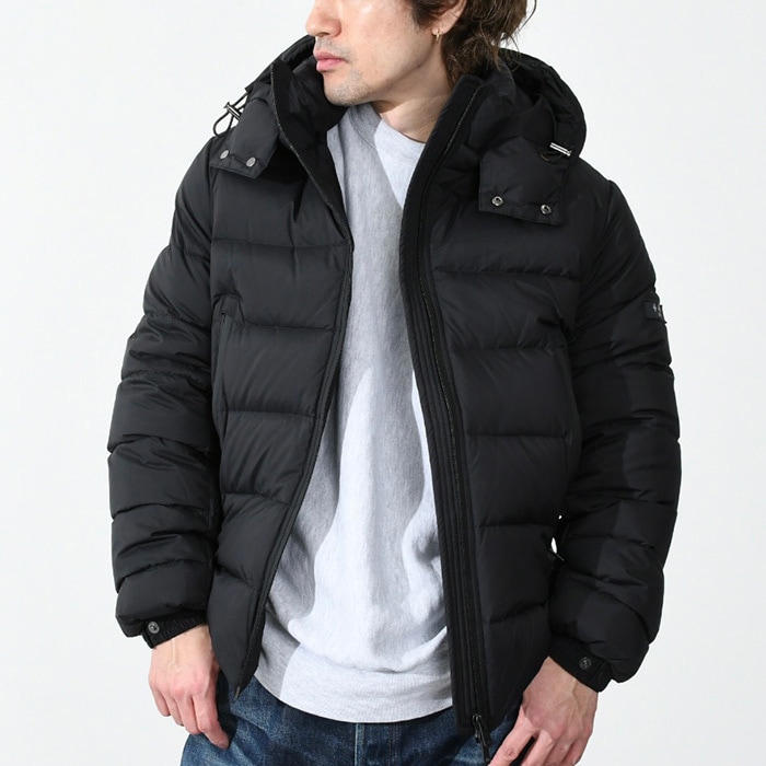 ダウン ジャケット アウター BORBORE ボルボレ MTAT24A4568 D メンズ BLACK ブラック 黒 フード 秋冬 防寒 人気 59,820円
