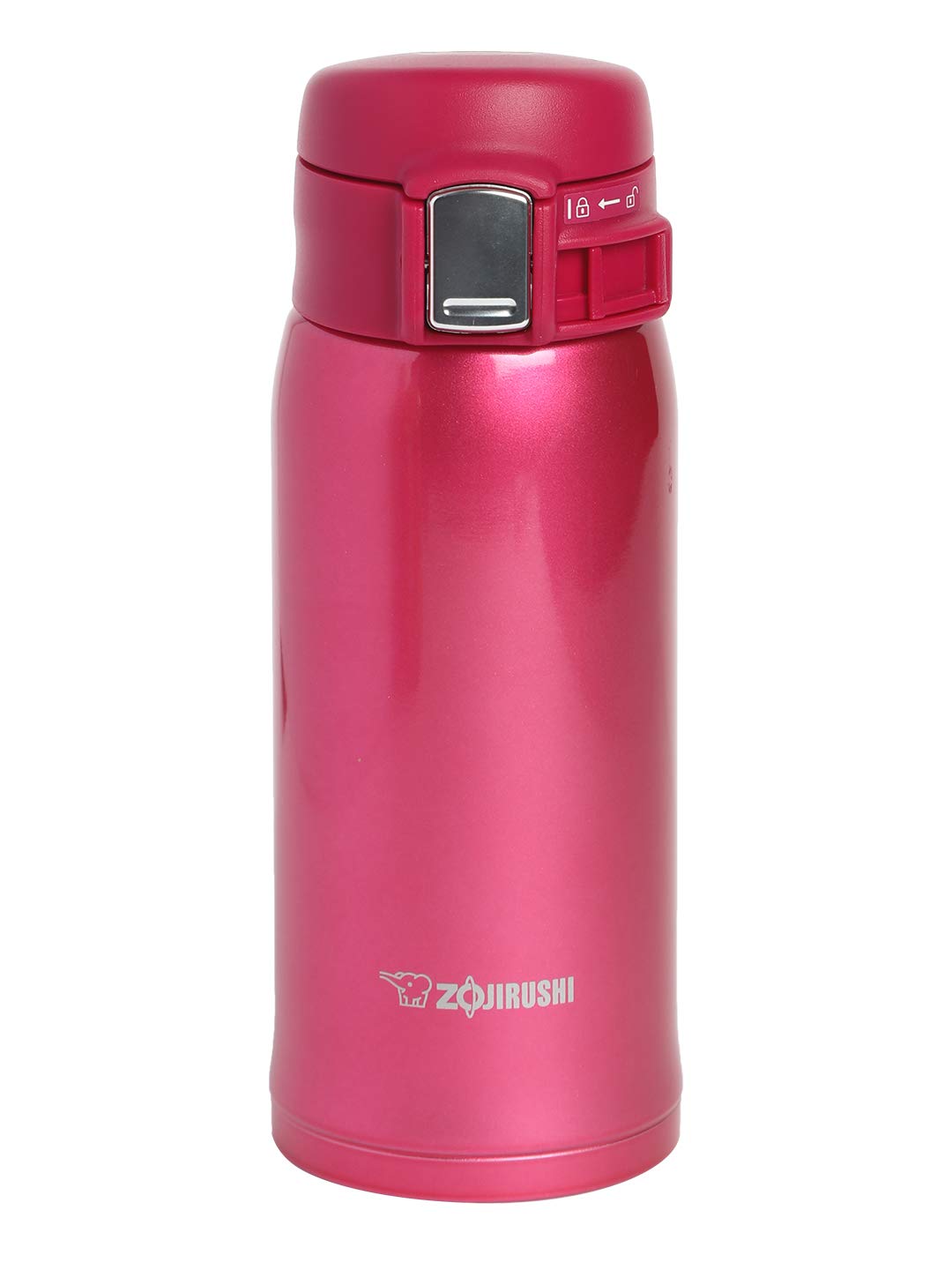 象印マホービン 水筒 ステンレス マグ ボトル 直飲み 軽量 保冷 保温 ワンタッチ オープン タイプ 軽量 コンパクト 480ml ディープチェリー SM-SD48-PV