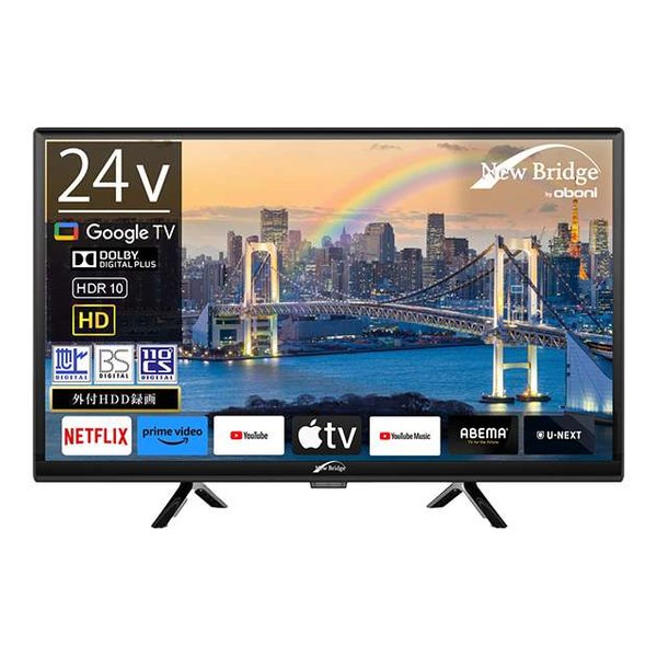 NewBridge by oboni 24インチスマートテレビ OBN-24THD1
