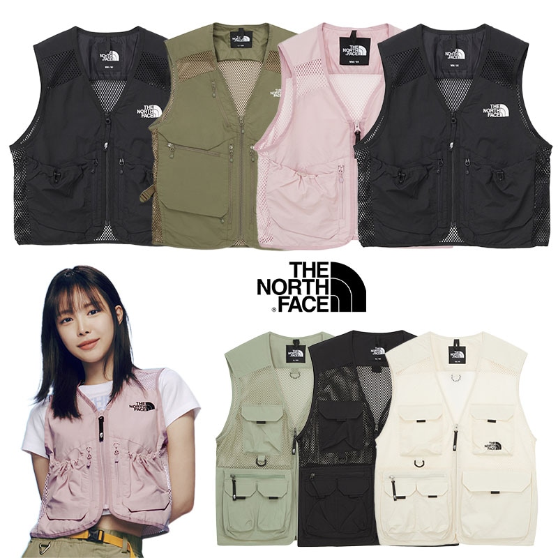 NV5VQ02 GEAR MESHVEST / NV5VQ03 MS EXPLORING MESHVEST メンズギヤメッシュベスト 韓国 アクティビティ アウトドア ランニング マラソン