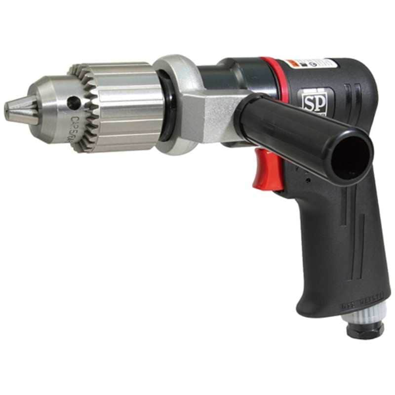 エスピーエアー　SP 超軽量エアードリル13mm(正逆回転機構付き)　SP-7527