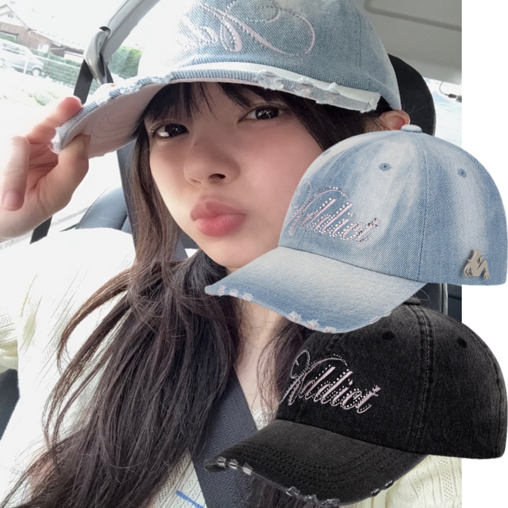 ILLIT モカ 着用/ADDICT CAP/ユニセックス