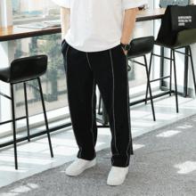 WMZステッチロングワイドパンツ