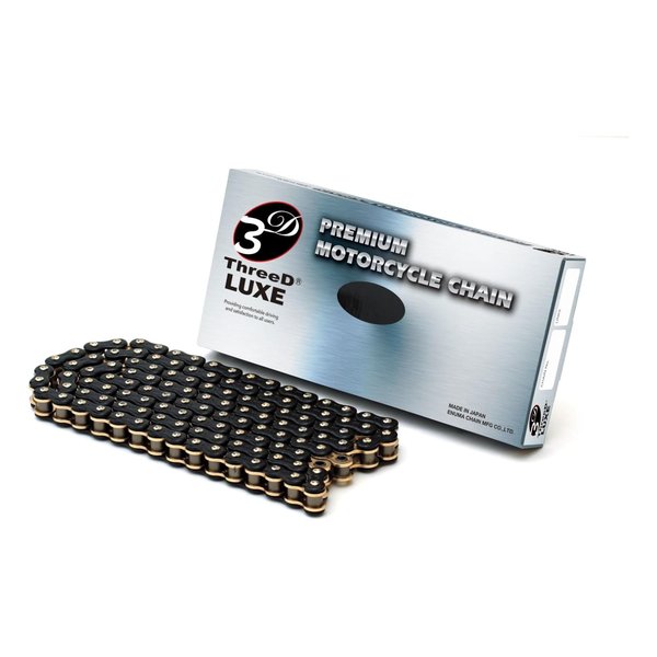 ThreeD LUXE 530L/3D BK/GP 120L MLJ カシメジョイント ブラック＆ゴールドカラー 1258500077