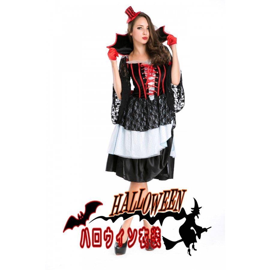 ハロウィン衣装 大人用 女性用 ドラキュラ 吸血鬼 コスプレ 伯爵 コウモリ バンパイア コスチューム ハロウィン 衣装 レディース ガールズ ハロウィーン 7,980円