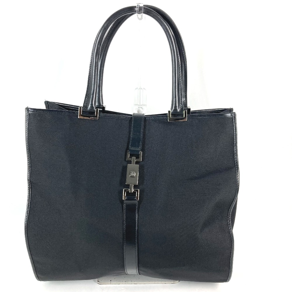 ショルダーバッグ 002 1064 ジャッキーライン トートバッグ カバン ハンドバッグ 肩掛け レザー/ナイロン ブラック