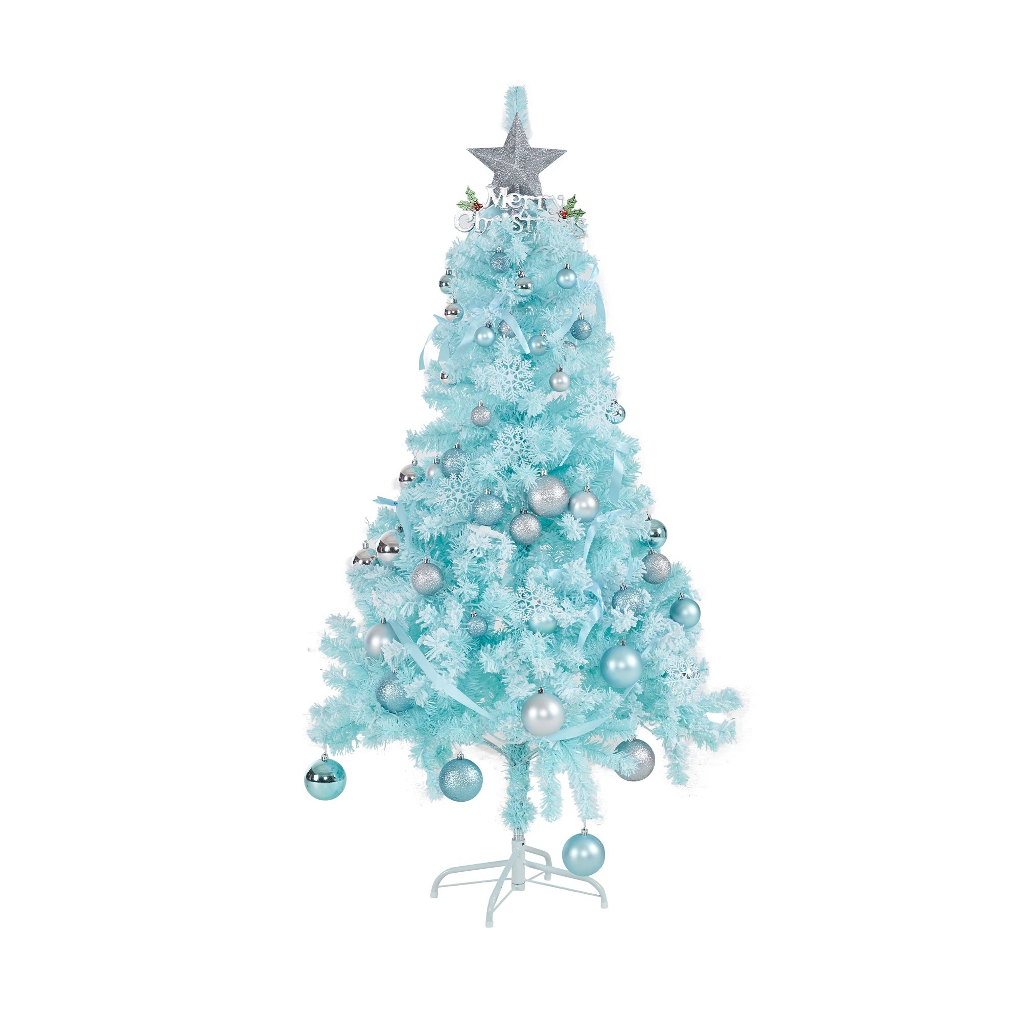 【日本国内出荷-3日で配達】クリスマスツリー 120cm 150cm プレゼント オーナメントセット LEDライト付き可愛い おしゃれ 電飾付き 豊富な枝数 組み立て簡単 明るい DJYC158B1