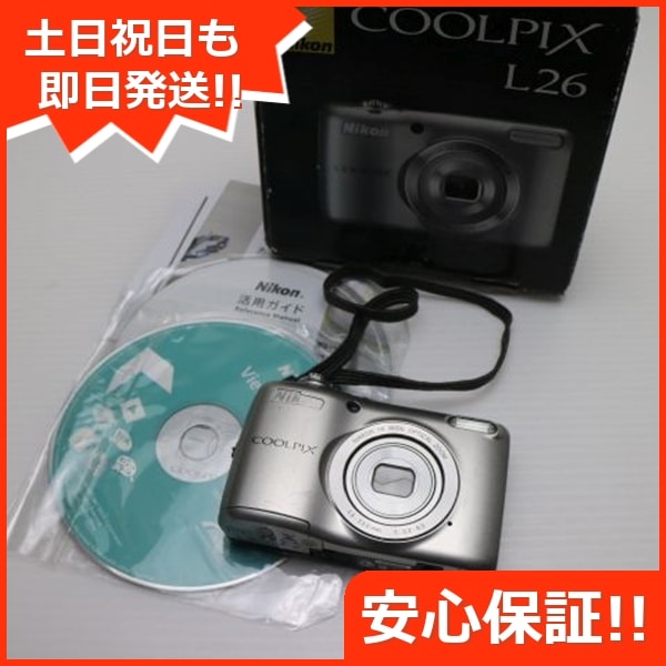 良品COOLPIX L26 シルバー デジカメ Nikon 57