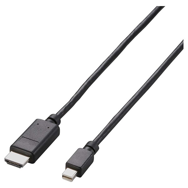 AD-MDPHDMI10BK ブラック [Mini DisplayPort-HDMI変換ケーブル 1.0m] メーカー直送