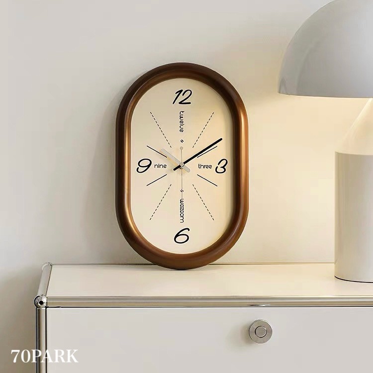 オーバル チャビー フレーム クロック 全2色 壁掛け時計 おしゃれ 韓国インテリア 韓国雑貨 韓国っぽ インテリア雑貨 韓国 7,039円