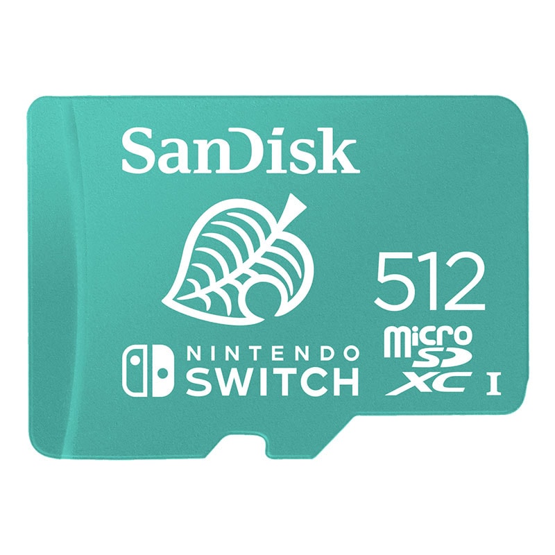 512GB microSDカード UHS-I U3 R:100MB/s W:90MB/s Nintendo Switch動作確認済 海外パッケージ SDSQXAO-5