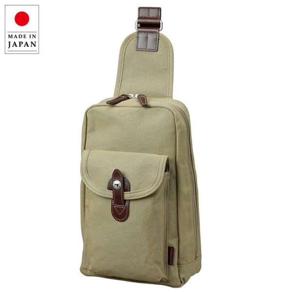 Stitch-on ステッチオン ワンショルダー ショルダーバッグ 帆布 本革 日本製 豊岡産 メンズ レディース 5219542