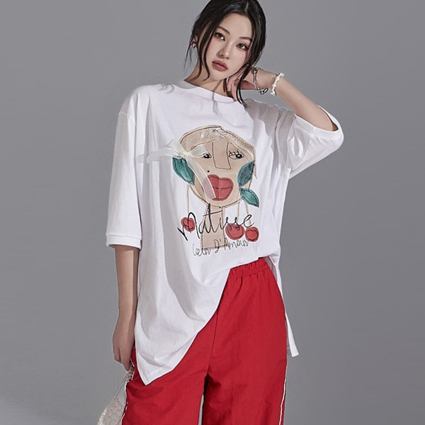 E3366 プリント トップ